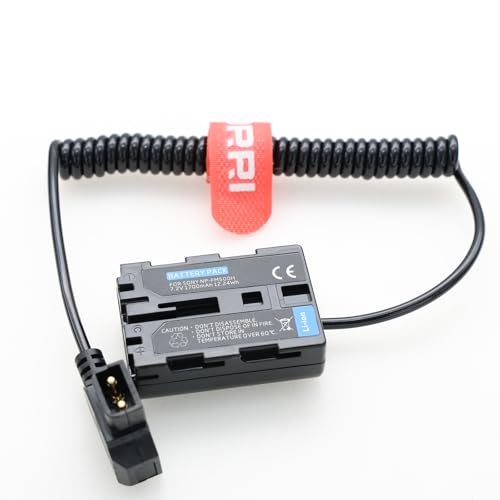 NP-FM500H Dummy Battery to Dtap Power Cable for ARRI WCU-4 Sonys Alpha Digital SLR A57 A58 A65 A77 A77V A77II A99 A350 A450 A500 A550 A700 A850 A900 CLM-V55 Cameras