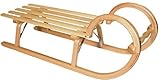 Ress Hörnerrodel Gebirgsrodel mit Lattensitz, Rodelschlitten, Holzschlitten, Schlitten aus Holz Made in Germany