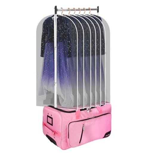 Comprehensive Dance Bag with Garment Rack