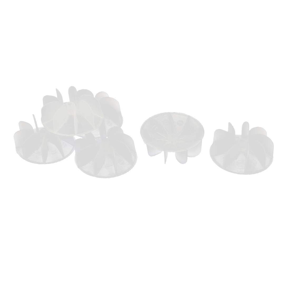 New Lon0167 61mm x Featured 30mm Plastic Motor reliable efficacy Fan Blades Hair Dryer Accessories 6pcs id 729