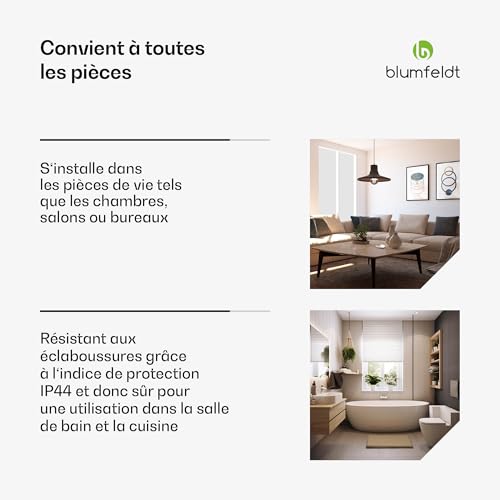 Heat Square Radiateur Infrarouge Contrôle Par Wifi Ip44 - vue 6