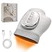 Handmassagegerät mit Wärmefunktion, Intelligenter Elektrische Handmassager, zur Entspannung von Händen und Handgelenken, Massager Schmerzlinderung für Finger, 3 Temperatureinstellungen & 5 StäRke
