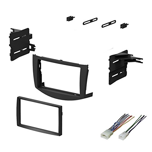 2006 2007 2008 2009 2010 2011 Toyota RAV 4 Dash Kit Double Din For Stereo Install With Harness