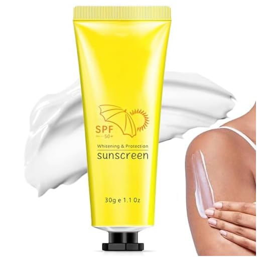 Crema solare SPF 50+ Protezione solare alta Protezione UVA e UVB Formula idratante Resistente all'acqua Adatto a tutti i tipi di pelle