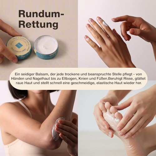 Vegane Handcreme Onsen Secret – Hand- und Nagelcreme für trockene Haut