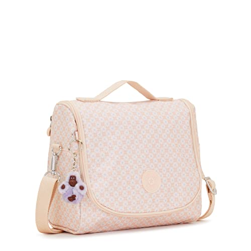 Kipling Women's New Kichirou, Insulated Bag, Nylon Lunch Tote, Girly Tile Prt #TOP3