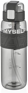 Shotay Myself Su Mataras  Tritan Siyah 1000Ml