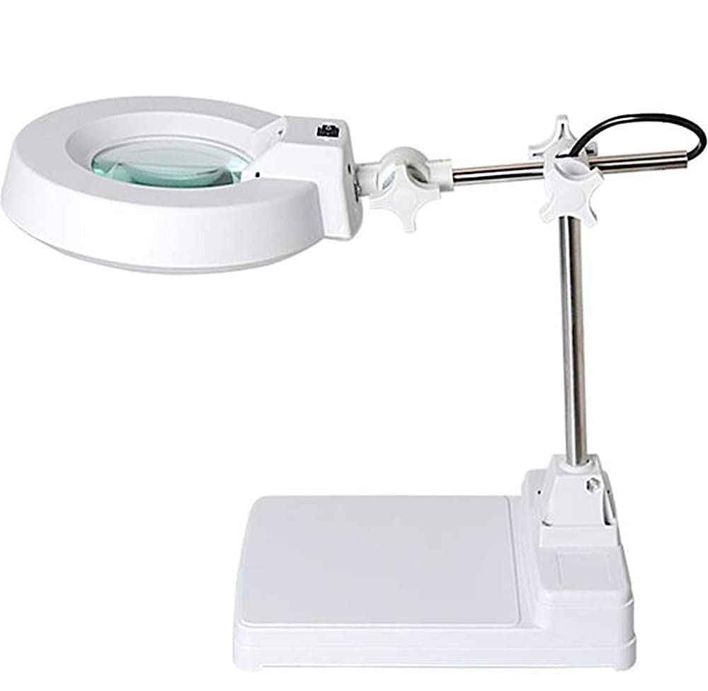 Lampe de loupe de bureau contre la fatigue oculaire éclairage LED HD CRODY