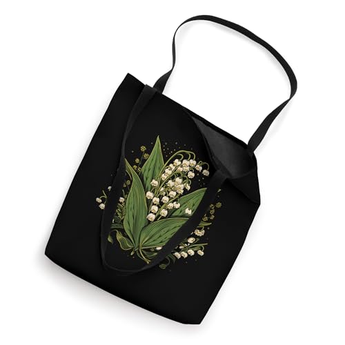 Bolso Tote Blanco Primavera Lily of The Valley miniatura 2