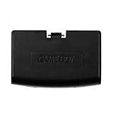  Batterie Deckel Cover Gehäuse für Nintendo GAMEBOY ADVANCE - SCHWARZ