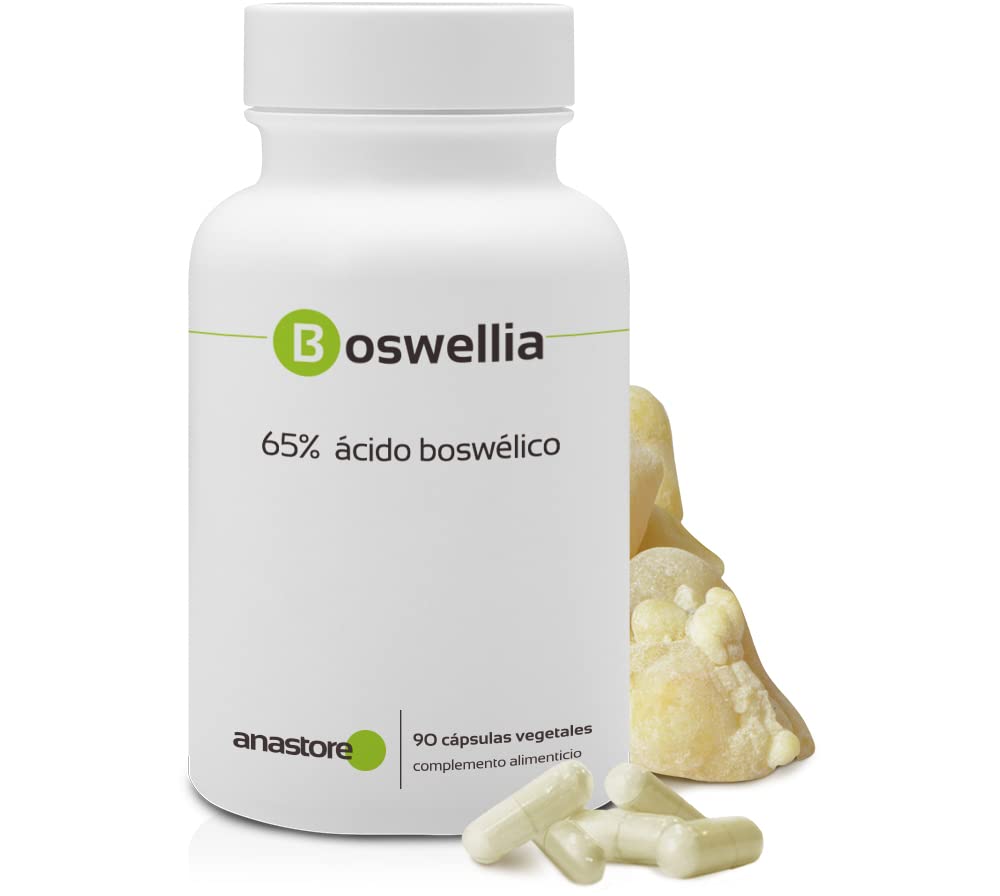 BOSWELLIA SERRATA * OFERTA 3+1 GRATIS * 370 mg / 360 cápsulas * Titulado al 65% en ácido boswélico * Antiinflamatorios, Inmunitario