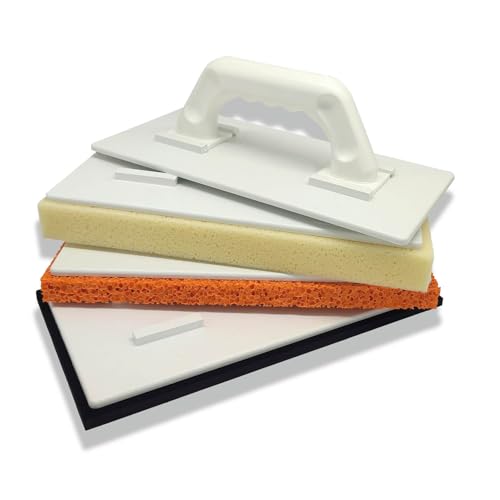 Llana ergonómica para extender cemento de forma uniforme y sin marcas en la pared 2