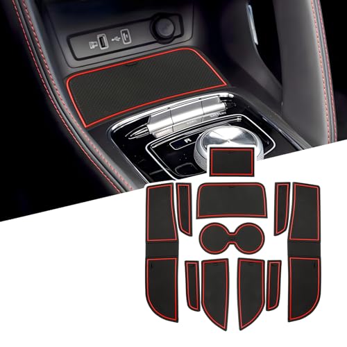 Alfombrillas antideslizantes MG ZS EV con base de goma silenciosa para soporte de bebidas