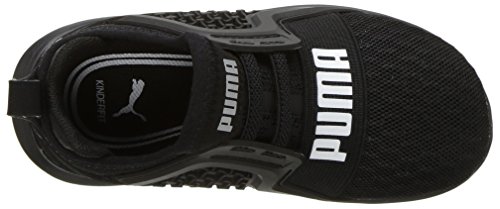 PUMA Puma Unisex-Baby Limitless Slip On Wide Sneaker, Black, 8 W US Toddler