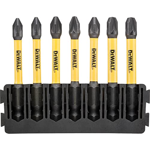DeWalt Juego de 7 puntas de destornillador FlexTorq Pozi