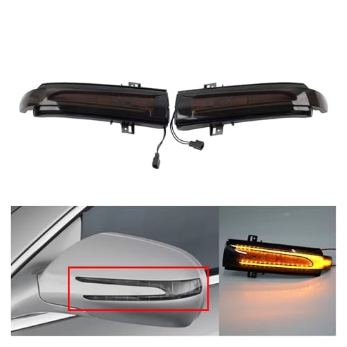 Intermitentes dinámicos Benz SLK retrovisor para conducción nocturna 2