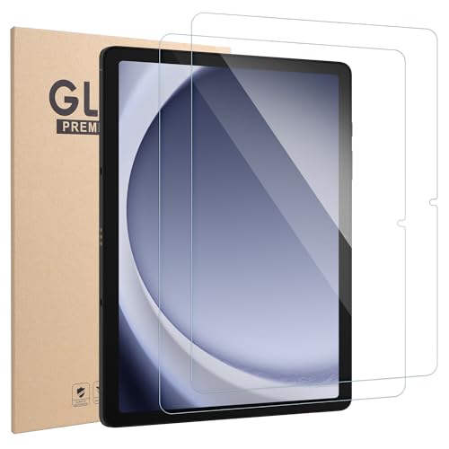 Xahpower 2 Piezas Protector Pantalla para Samsung Galaxy Tab A9+ /A9 Plus 11 Pulgadas 2023, Antiarañazos, Dureza 9H, Cristal Templado Transparente