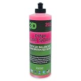 3D Pink Car Wash Soap - pH Balanced, Easy Rinse, Scratch Free Car Soap 16oz.