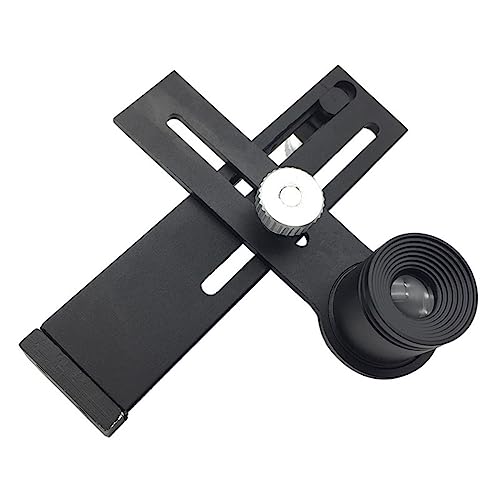 Microscope 23.2mm 30mm 30.5mm Metal Microscope Holder, with 10X Eyepiece(Mounting 23.2mm)
