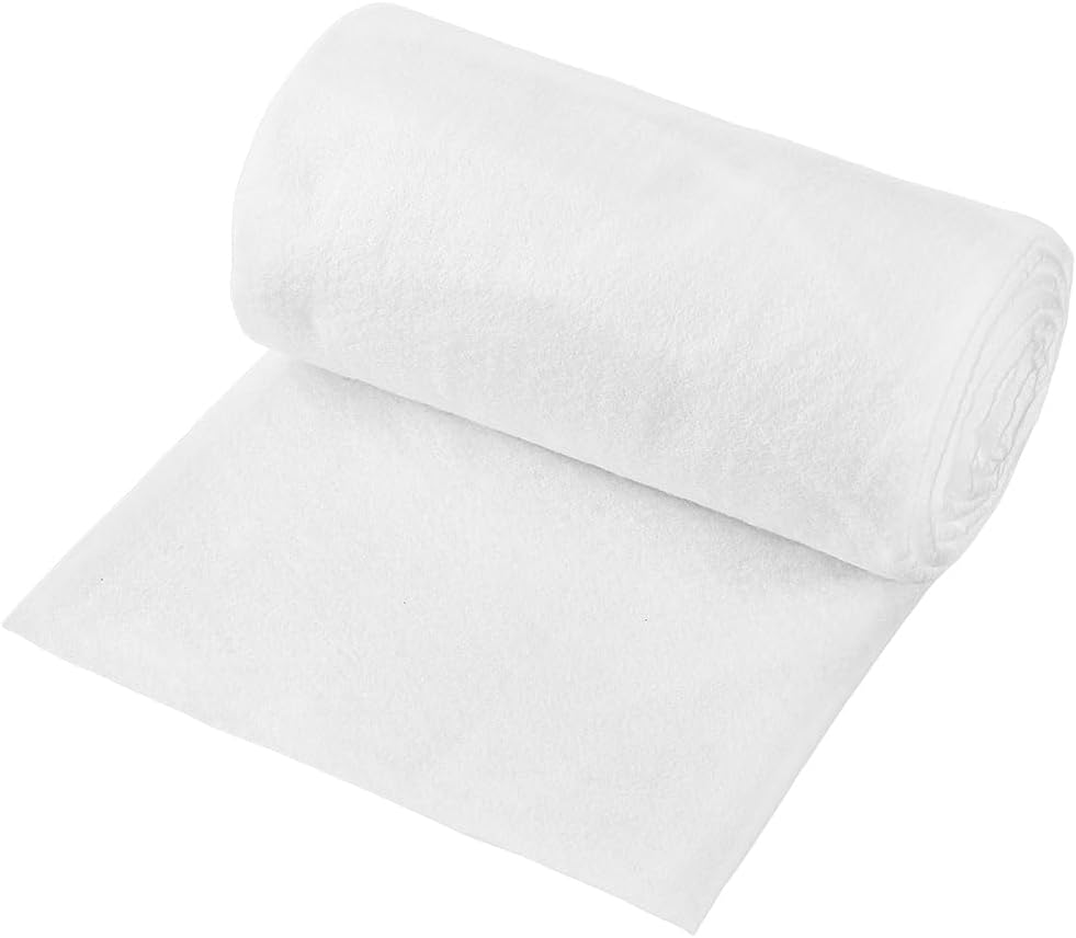 BENECREAT 78.74 Inch Electrostatic Air Vent Filters, 40.4 Inch Floor Vent Filters for Home Ceiling White Air Vent Cotton for Floor, Registers, Grilles, Ceiling, Wall HVAC Furnace