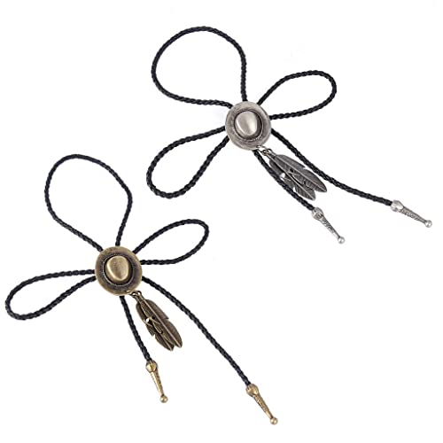 kowaku 2 Peças Bolo Tie Vintage Vintage - Comprimento