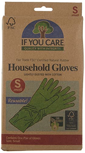 IF YOU CARE Household Gloves - Small 1 Pack(S),Green - Thumbnail 4