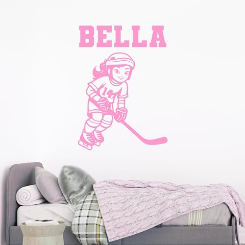 Anime Hockey Wall Stickers - Personalized Ice Hockey Decals
