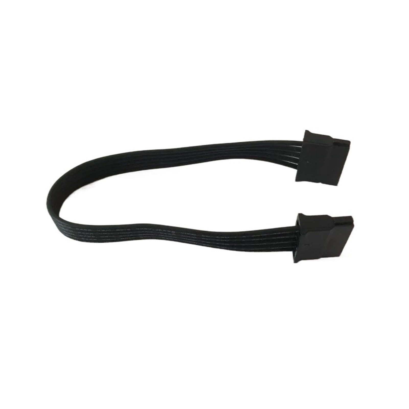 Générique Câble d'extension d'alimentation SATA femelle 20 cm noir