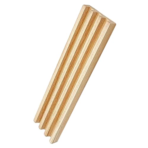 Organizador de Domino de Madera con Base Antideslizante