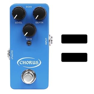 Featuring an intuitive control panel and aluminum alloys construction, this stompbox ensures precise effect adjustments for seamless stage or studio use your electric guitar with this versatile effects pedal, offering distortion, delay, reverbs, and ...