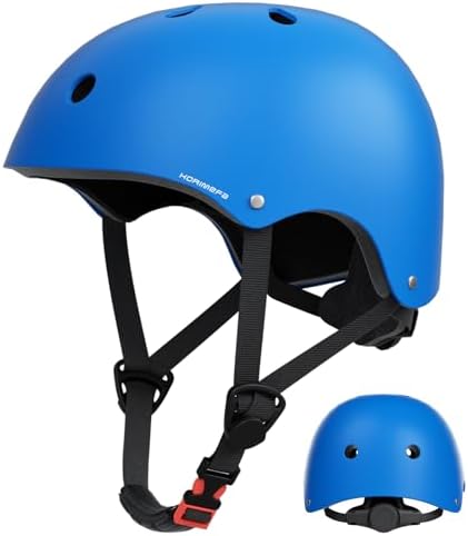 KORIMEFA Kinder Helm Fahrradhelm Skaterhelm für 46-58cm | Für Kleinkind Jungen und Mädchen, Mehrsport: Inliner, Fahrrad, Skateboard, Atmungsaktiv, Leicht & Sicher