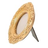 Compact et flexible : son petit cadre rond est idéal pour les espaces réduits, ce qui en fait un bel ajout aux étagères, tables de chevet ou bureaux