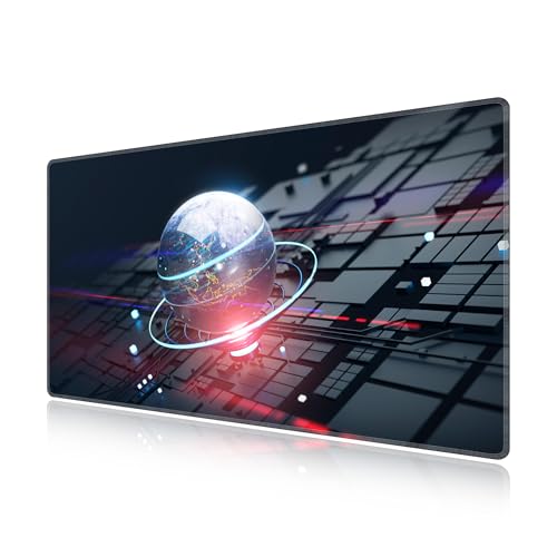 Tapis de souris XXL LL-COEUR Astre sous-main bureau 90x50 cm