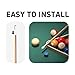 Anphly 40PCS 4 Sizes Slip On Pool Cue Tips, No Glue Billiard Stick Replacement Kit, Quick Install Pool Table Accessories for Snooker Cues (9/10/12/13mm, Each Size 10PCS)
