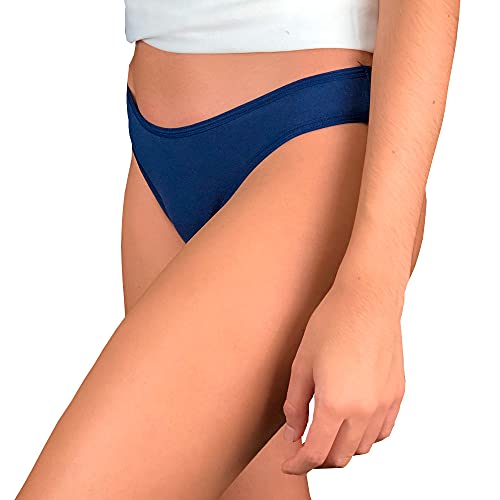 Kit 15 Calcinha Fio Dental Algodão Cotton Básica Lisa Lingerie, Tamanho G