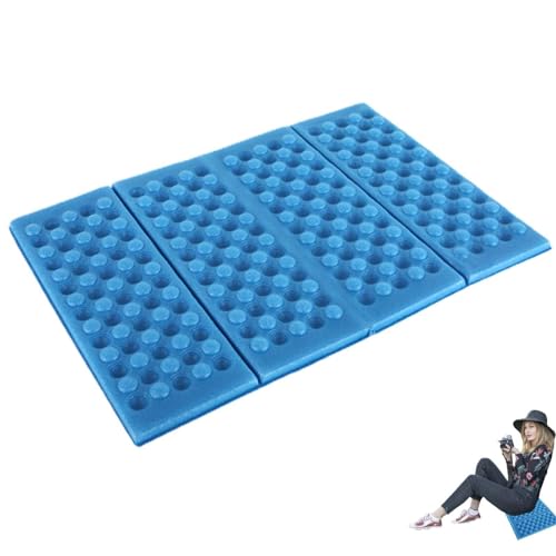 Cojín de asiento de pícnic – Cojín de espuma para camping, cojín plegable para pícnic | Esterilla portátil para exteriores, senderismo, trekking, montañismo, trekking