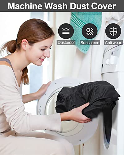 Piano Keyboard Dust Cover, Water Proof Stretchy Electric Piano Keyboard Covers For Digital Electric Pianos, Full Cover Elastic Lock Music Keyboard Protector Cover (61 Keys, Black) #TOP4