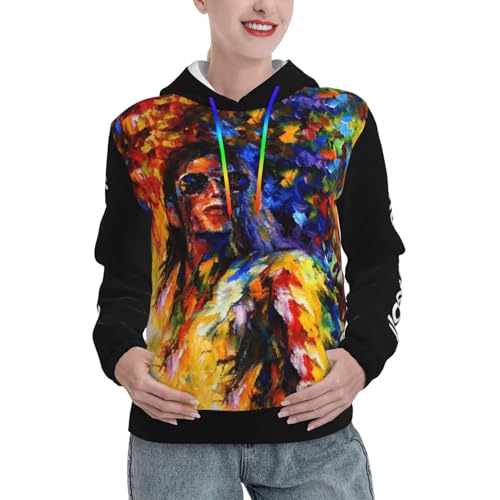 Pull-over à capuche femmes King Singer-Jackson manches longues