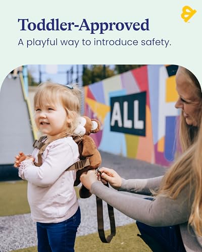 GoldBug Toddler Safety Harness & Leash - Monkey - Thumbnail 3