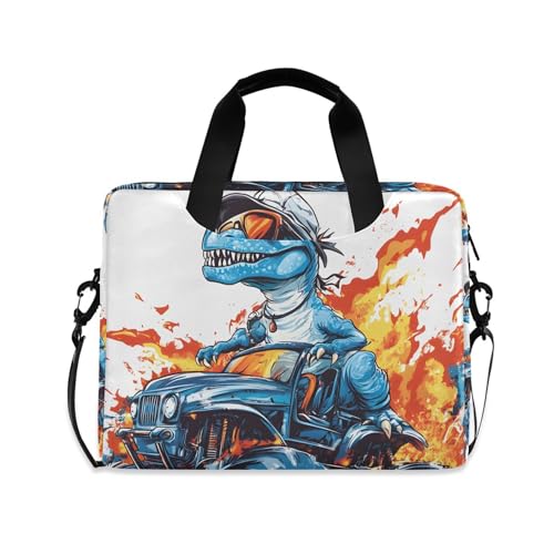 Maletín para portátil Dinosaur Monster Truck 13-15.6 pulg