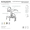 Kingston Brass CC21T5 Vintage Leg Tub Filler With Hand Shower Oil Rubbed Bronze