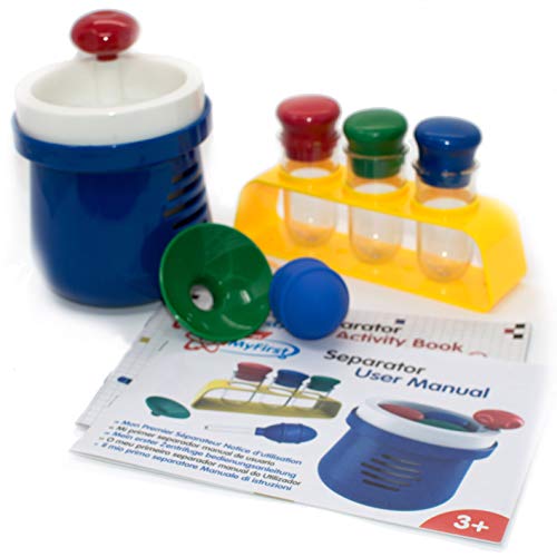 EDU-TOYS Meine erste Zentrifuge – Experimentierkasten für Kleinkinder mit bebildertem Handbuch in deutsch für kleine Wissenschaftler