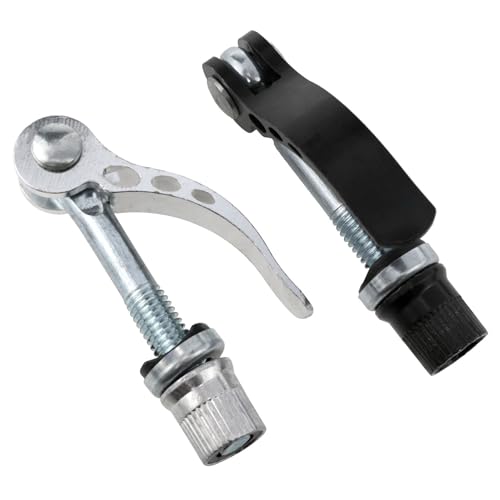 Yocimango Parafuso dobrável para bicicleta Selim fixo, haste de parafuso de liberação rápida, braçad