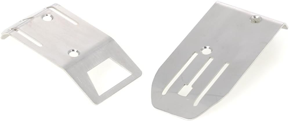 LCX Racing 1/14 RC Crawler Car Stainless Steel Chassis Guard Skid Plate Guard for Arrma 1/14 Truck Typhon Grom ARA2106, Upgrades Parts Accessories
