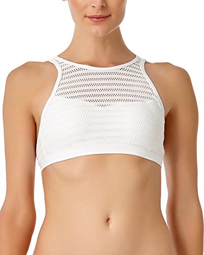Anne Cole Women's Standard Crochet High Neck Sexy...