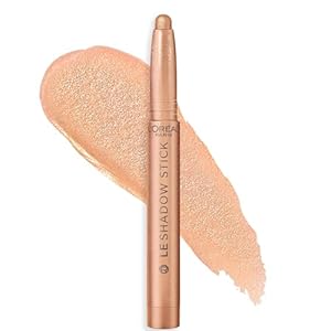 L’Oreal Paris Makeup Le Shadow Stick Eyeshadow, Blendable, Smudge-Resistant, Cream Eyeshadow, Twinkly Rose, 0.05 Oz