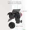 Rotatable 35mm Metal Mount Tripod Pole DJ Speaker Stand Adapter Top Cap Rotatable DJ Speaker Stand Adapter Top Cap, Black, 500712210