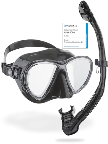 Cressi Big Eyes Evolution & Alpha Ultra Dry Professional Combo,