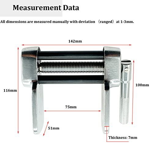Cnwooaive Heavy Duty Disc Brake Piston Spreader Tool Brake Calliper Tool For Auto Repair, Cwkj0003-New #TOP1