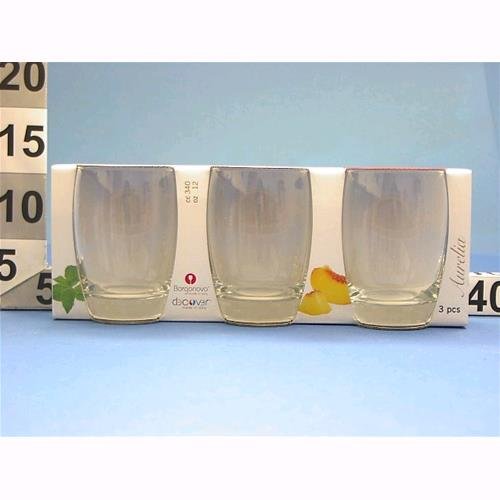 BorgonovoAURELIA 11000511 set of 3 glasses 340ml glass